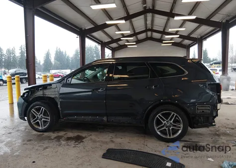 2017 Hyundai Santa Fe Se Ultimate from USA, damaged, VIN KM8SRDHF3HU213670